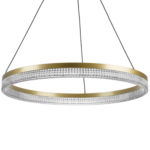 736161 Люстра ROTONDA 38W LED 2106LM 180G ЛАТУНЬ 3000K