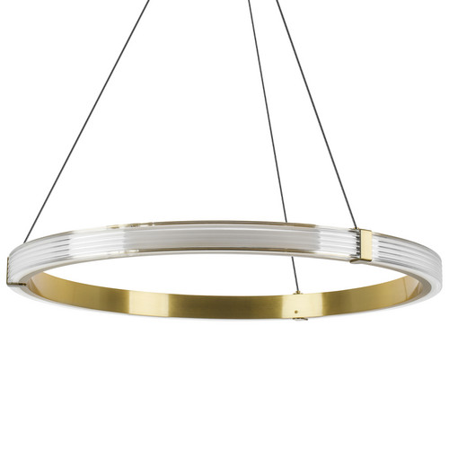 736281 Люстра ROTONDA 42W LED 2106LM 360G ЛАТУНЬ 3000K