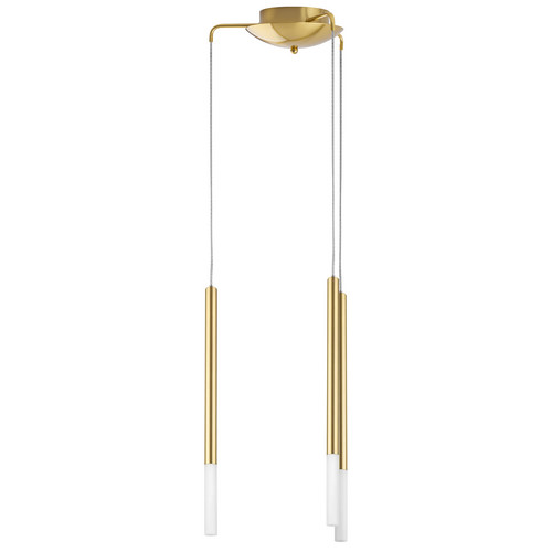 L3T747133 Люстра TUBO LED 15W 750LM 360G ЗОЛОТО 3000K (574713+747133 (3шт)