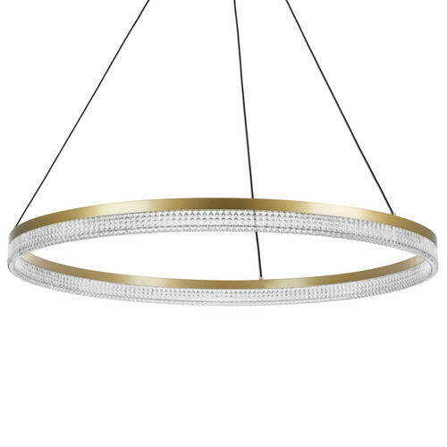 736181 Люстра ROTONDA 51W LED 2808LM 180G ЛАТУНЬ 3000K