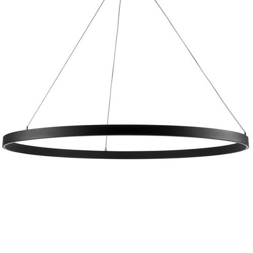 748057 Люстра SATURNO LED 75W 5800LM 70G ЧЕРНЫЙ 3000-6000K