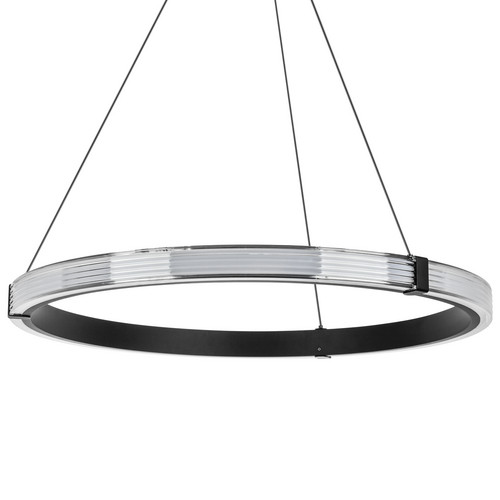 736287 Люстра ROTONDA 42W LED 2106LM 360G ЧЕРНЫЙ 3000K