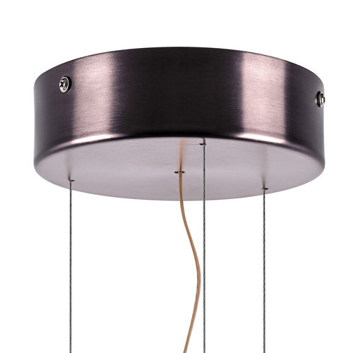 809210 Люстра CELESTA LED 24W 1200LM КОФЕЙНЫЙ/ПРОЗРАЧНЫЙ 3000K