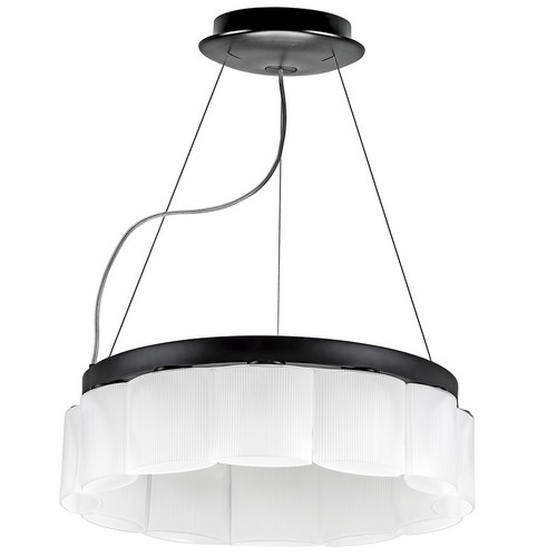 812126 Люстра NIBBLER 12х6W(Led) G9 ЧЕРНЫЙ/БЕЛЫЙ