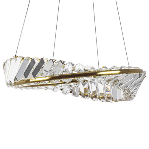 699043 Люстра VIDARE 20W LED 1700LM ЗОЛОТО 3000K IP20
