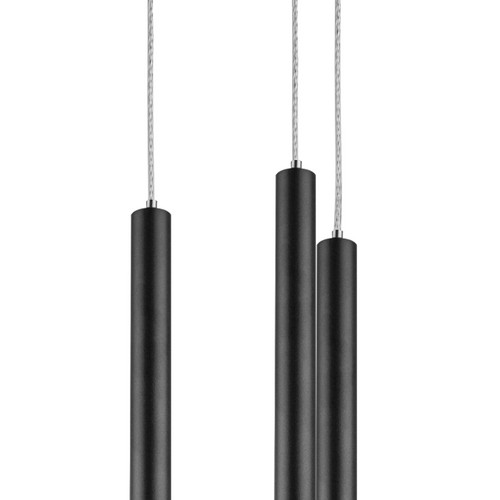 L5T747447 Люстра TUBO LED 25W 1600LM 25G ЧЕРНЫЙ 4000K (574727+747447 (5шт)