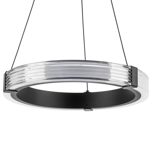 736247 Люстра ROTONDA 21W LED 1053LM 360G ЧЕРНЫЙ 3000K