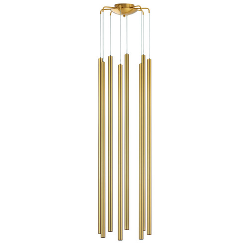 L8T747433 Люстра TUBO LED 40W 2400LM 25G ЗОЛОТО 3000K (574733+747433 (8шт)