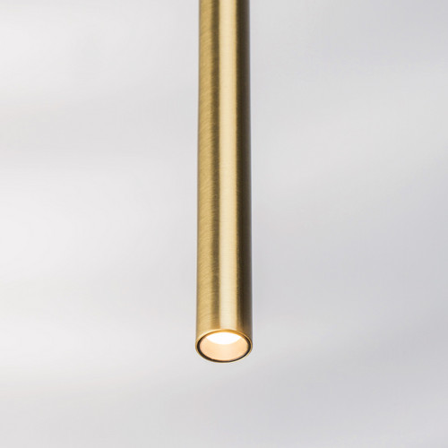 L5T747333 Люстра TUBO LED 25W 1500LM 25G ЗОЛОТО 3000K (574723+747333 (5шт)