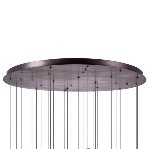 796349 Люстра CARAMELLO LED 24х6W 2600LM КОФЕЙНЫЙ/МУЛЬТИКОЛОР 3000K
