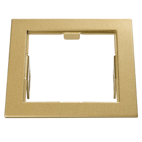 214513 Рамка DOMINO QUADRO MR16 ЗОЛОТО