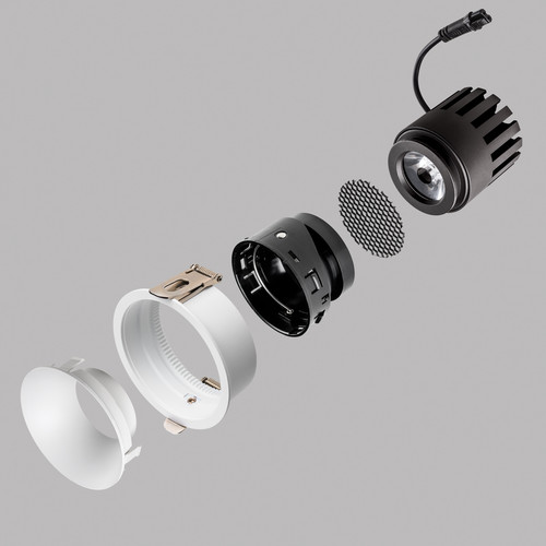 075094 Светодиодный модуль STELLA PRO LED 7W/12W 882/1510LM 15/24/36/50G ЧЕРНЫЙ 4000K
