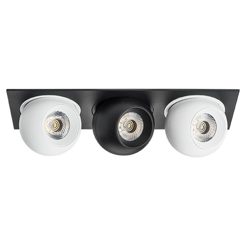 i537627262 Светильник INTERO LED 9W*3 850LM*3 24G ЧЕРНЫЙ/БЕЛЫЙ 3000K (217537+217062+217072+217062)