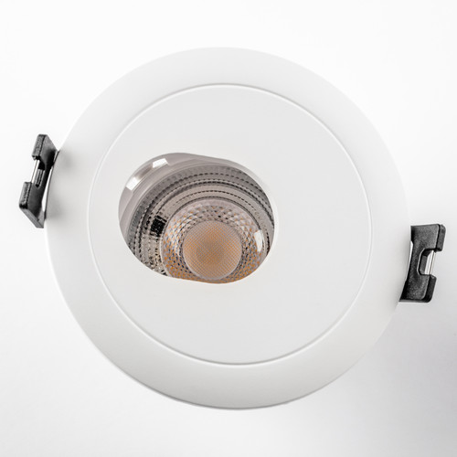 012216 Рамка (светильник) PVC д/LED-модулей 941хх и LED-ламп D50мм ANELLO ROUND БЕЛЫЙ