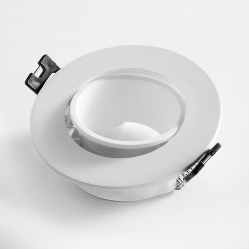 012606 Рамка (светильник) PVC д/LED-модулей 941хх и LED-ламп D50мм SINGO ROUND БЕЛЫЙ