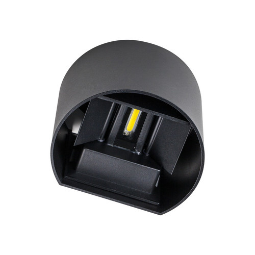 340557 Светильник DALLA 2х5W LED 1100LM G ЧЕРНЫЙ 4000K IP65