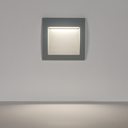 383694 Светильник ESTRA LED 5W 250LM 120G СЕРЫЙ 4000K IP55