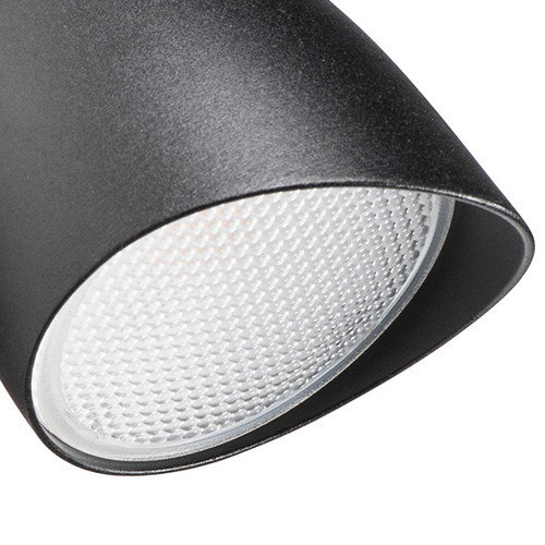 374347 Светильник DIVA LED 10W 450LM 60G ЧЕРНЫЙ 4000K IP54