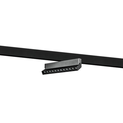 259037 Светильник 48V поворотный д/трека UNO LED 12W 800LM 24G ЧЕРНЫЙ МАТОВЫЙ 3000K