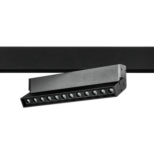 259037 Светильник 48V поворотный д/трека UNO LED 12W 800LM 24G ЧЕРНЫЙ МАТОВЫЙ 3000K