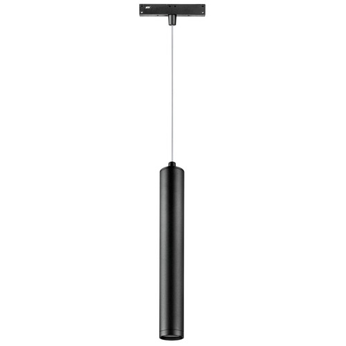 239347 Светильник подвесной 48V для трека UNO LED 7W 500LM 24G ЧЕРНЫЙ МАТОВЫЙ ANTIGLARE 4000K