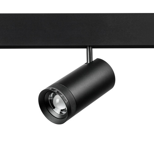 209037 Светильник 48V для трека UNO LED 12W 1000LM 10-55G ЧЕРНЫЙ МАТОВЫЙ 3000K