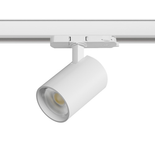 A5246QT Светильник ALTA BASE для трековой системы Quattro LED 24W 3040LM 24G БЕЛЫЙ 4000K с адаптером (215246 + 594036)