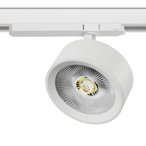 A5646TRIAC Светильник ALTA PRO для трековой системы Quattro с управлением TRIAC LED 30W 3510LM 36G БЕЛЫЙ 4000K с адаптером (215646 + 594056)