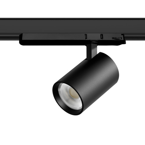 A5237TRIAC Светильник ALTA BASE для трековой системы Quattro с управлением TRIAC LED 24W 3040LM 24G ЧЕРНЫЙ 3000K с адаптером (215237 + 594057)