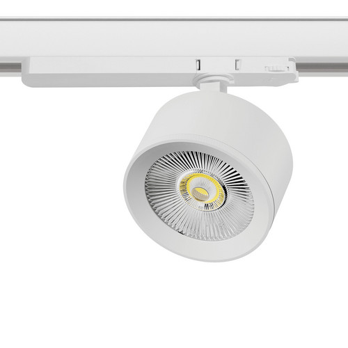 A5536TRIAC Светильник ALTA PRO для трековой системы Quattro с управлением TRIAC LED 15W 1700LM 36G БЕЛЫЙ 3000K с адаптером (215536 + 594056)