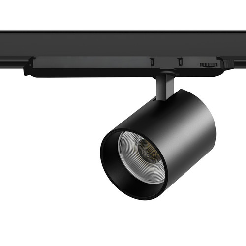 A5437DALI Светильник ALTA BASE для трековой системы Quattro с управлением DALI LED 35W 3176LM 24G ЧЕРНЫЙ 3000K с адаптером (215437 + 594067)
