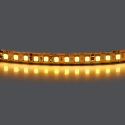 420823 Лента LIGHTSTAR LED 24V 16W 168leds/M 1800LM/M 3000K IP20 1 шт = 5м