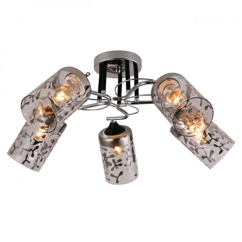 Escada 1141/5P E27*60W Chrome/Black