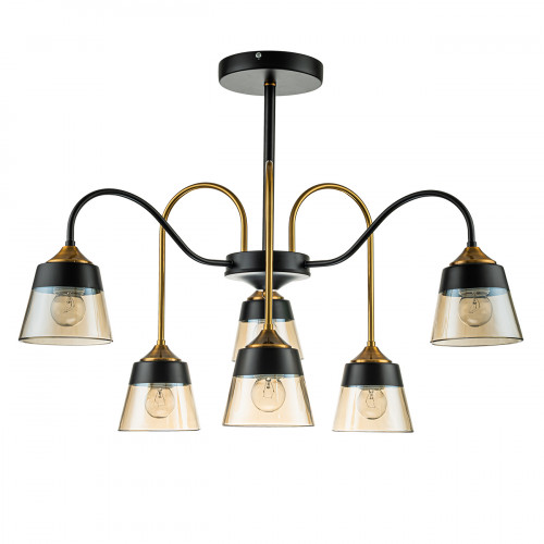 Escada 1147/6P E27*40W Black/Brass