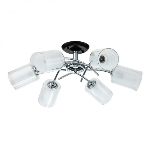 Escada 1170/6P E27*60W Chrome/Black