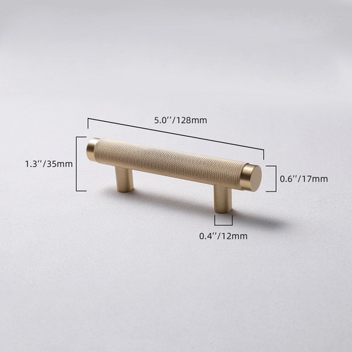 Ручка-скоба HK011 10.2 cm brass
