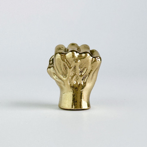 Ручка-кнопка MOS004 brass