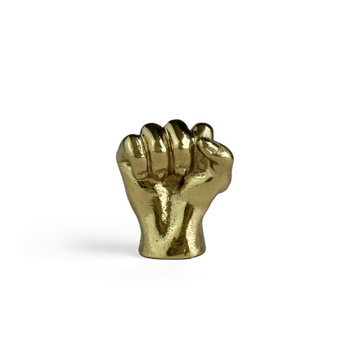 Ручка-кнопка MOS004 brass