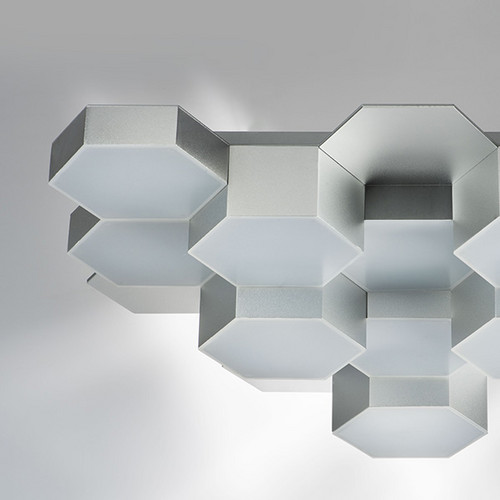 750122 Люстра потол FAVO LED-60W 2880LM Серебро 3000K