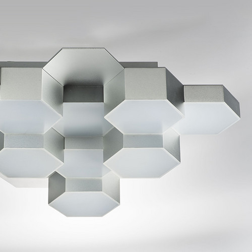750122 Люстра потол FAVO LED-60W 2880LM Серебро 3000K