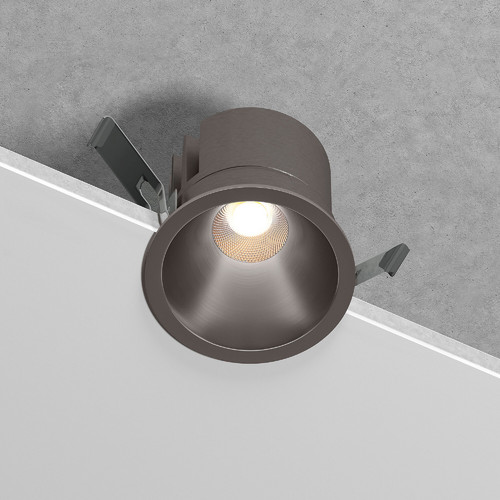 Светильник встраиваемый светодиодный Forte 15W 4000K титан 25071/LED