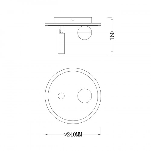 Escada 20022SMA/01 LED 22W 4000K белый