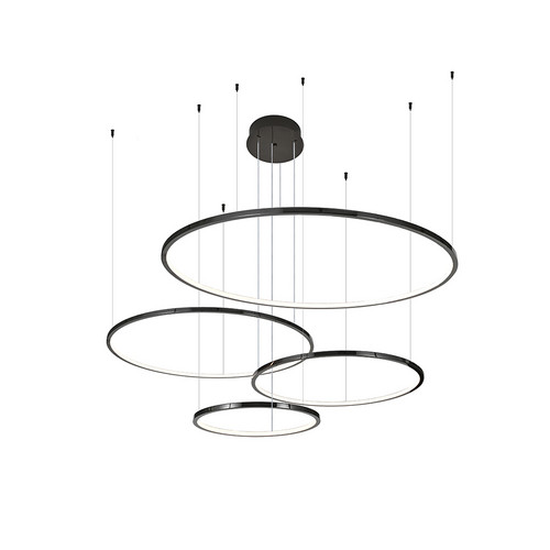 Люстра 15104/S black glossy