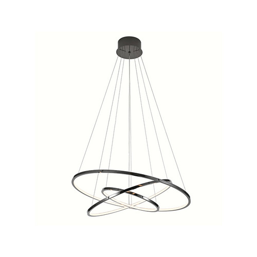Люстра 15303/S black glossy