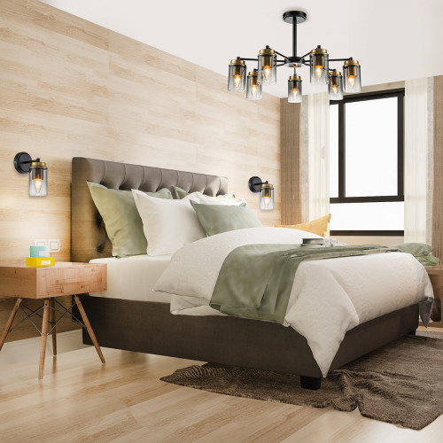 Escada 2118/7P E14*40W Black/Brass