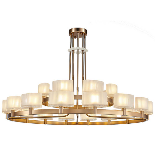 Люстра 4338+16/C new gold