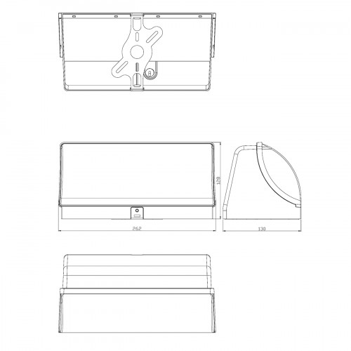 Escada 30002W/01 LED*30W IP65 White