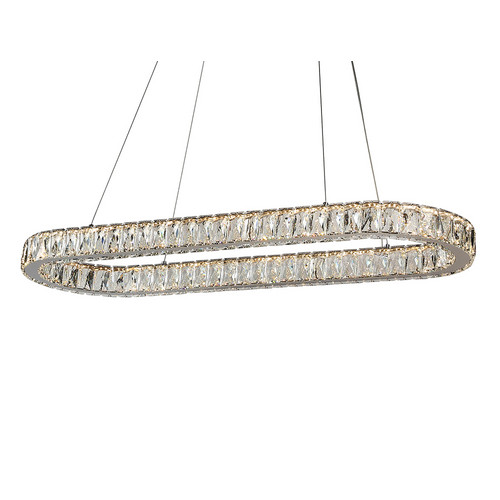 Люстра 8580/90 C oval chrome