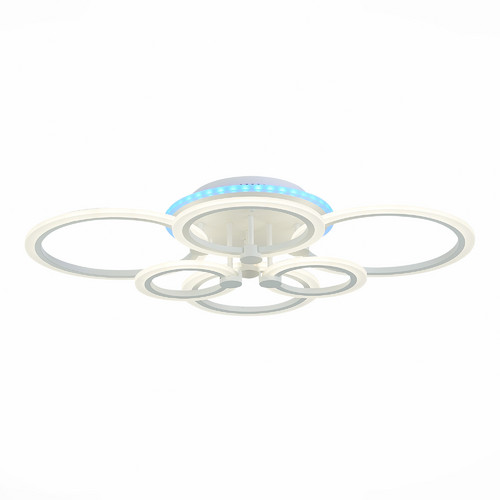 SLE500552-06RGB Светильник потолочный Белый/Белый LED 1*132W RGB 8W 3000-6000K CERINA