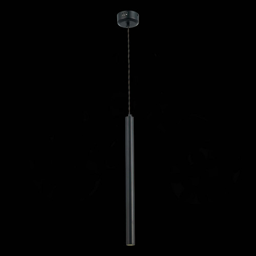 ST153.443.03 Светильник подвесной Черный LED 1*3W 4000K 255Lm Ra  IP20 D30xH1 500 180-240V Подвесные светильники